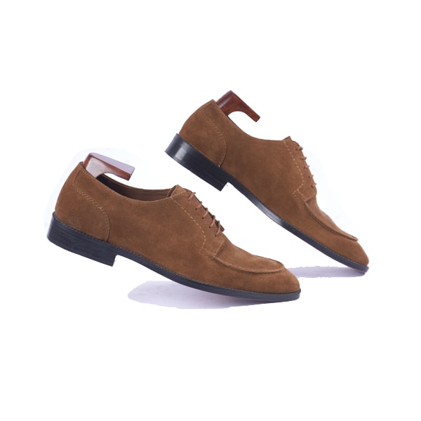 Derby Blucher Brown Suede Shoes | Italian shoes for men