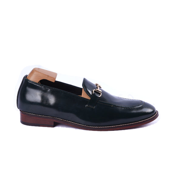 Penny Blue Leather Loafer 430
