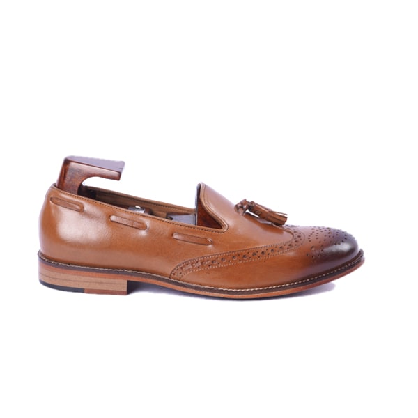Classic Brown Tassel Loafer 410
