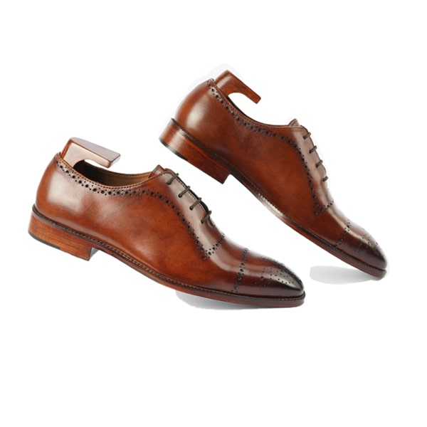 Wingtip Oxford Brown Shoes