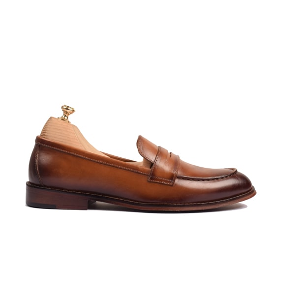 Penny Loafer In brown Leather