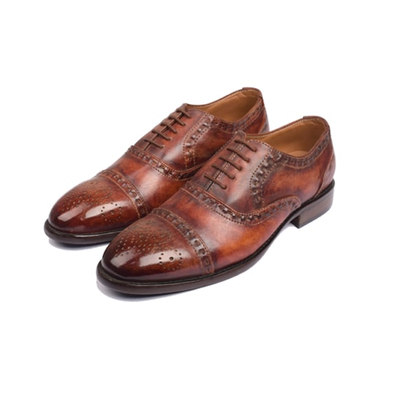 Wingtip Captoe Shoes for men