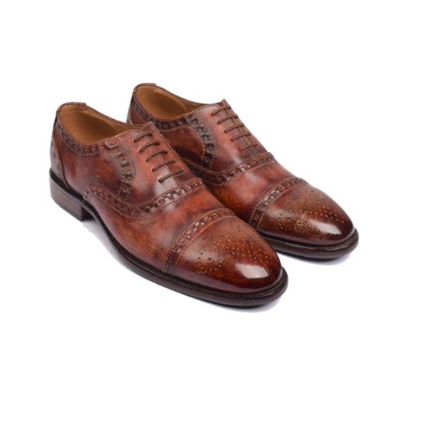 Wingtip Captoe Shoes for men