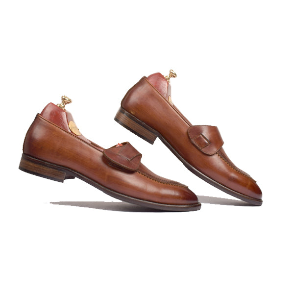Monk Strap Single Buckle Shoes