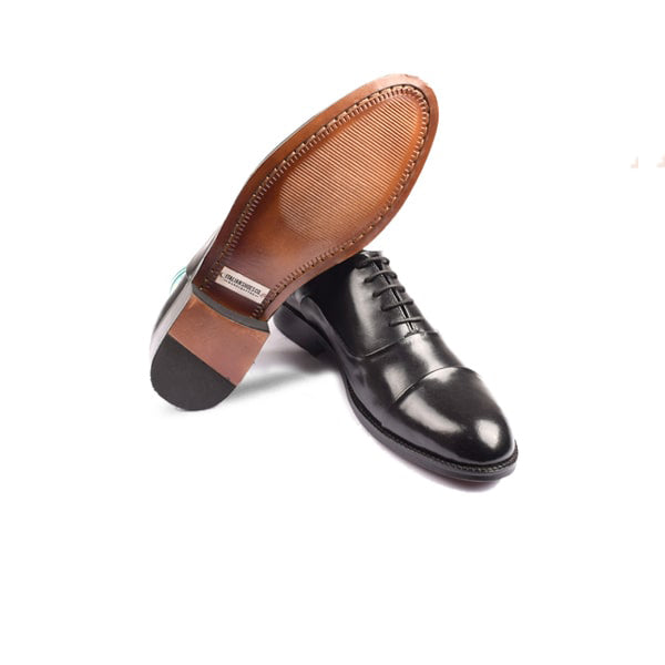 Italian Leather Black Shoes