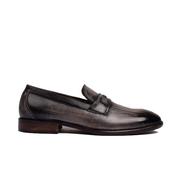 Penny Loafer Classic Shade Grey Leather