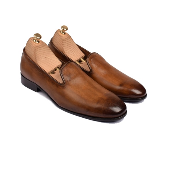 Classic Design Slip On Shade Brown Shoes