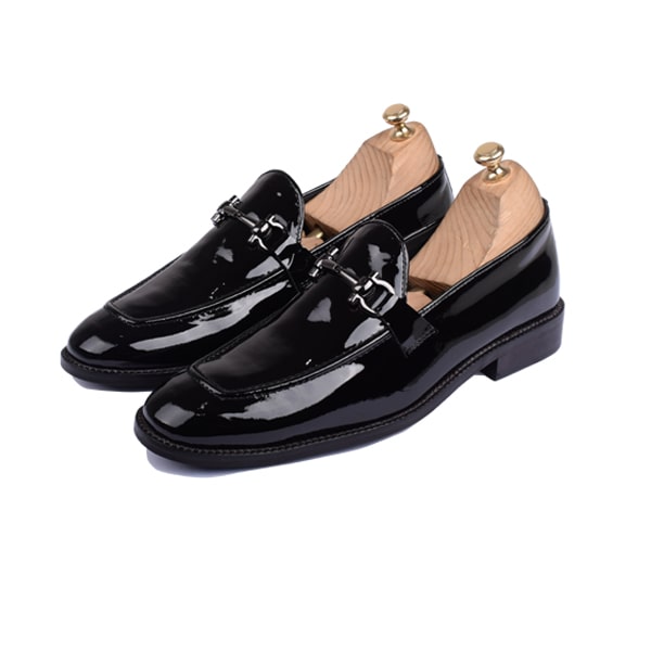 Classic Black Leather Loafer