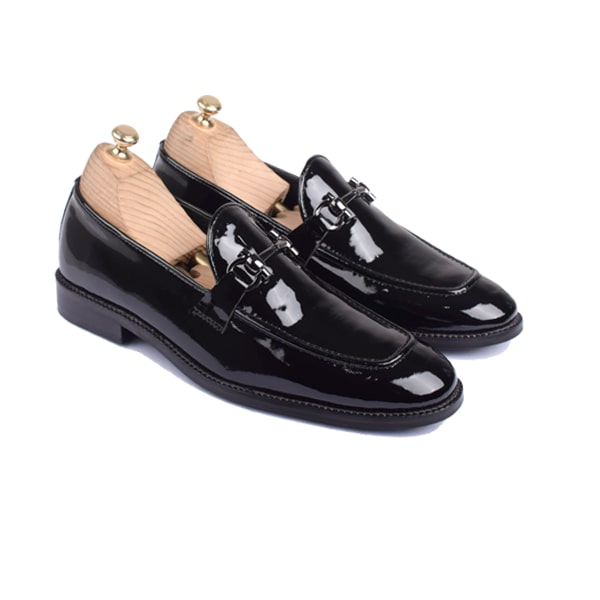 Classic Black Leather Loafer