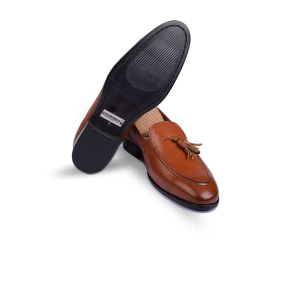 Classic Brown Tassel Loafer