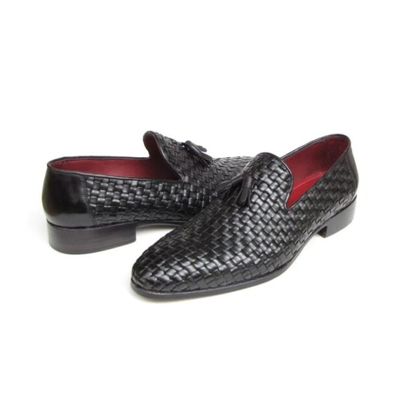 Woven tassel loafers on sale mens